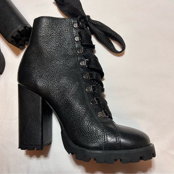 SCHUTZ Black Heeled Boots - Picture 5 of 9